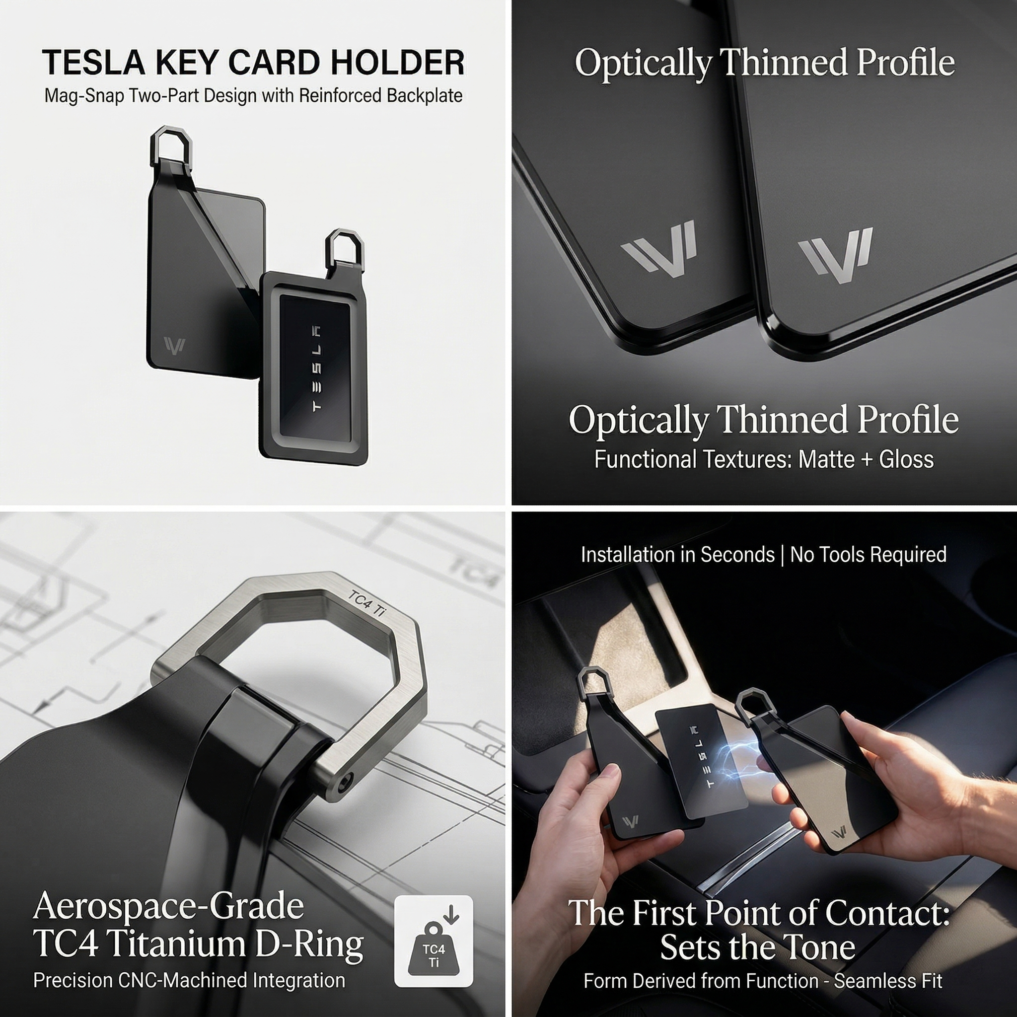 Your Tesla Key Card Deserves Better: The Titanium EDC Upgrade