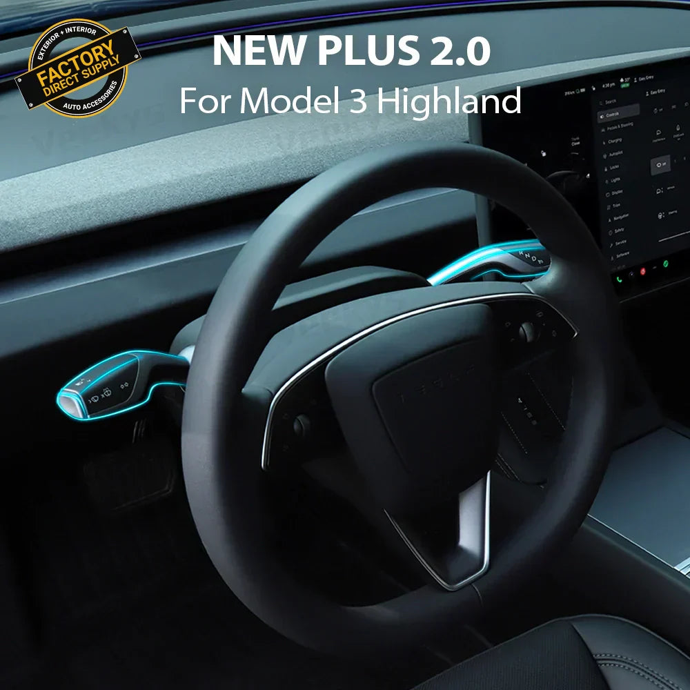 Veekys Physical Stalk Kit For Tesla New Model 3/S/X Is Reliable And Also Smart