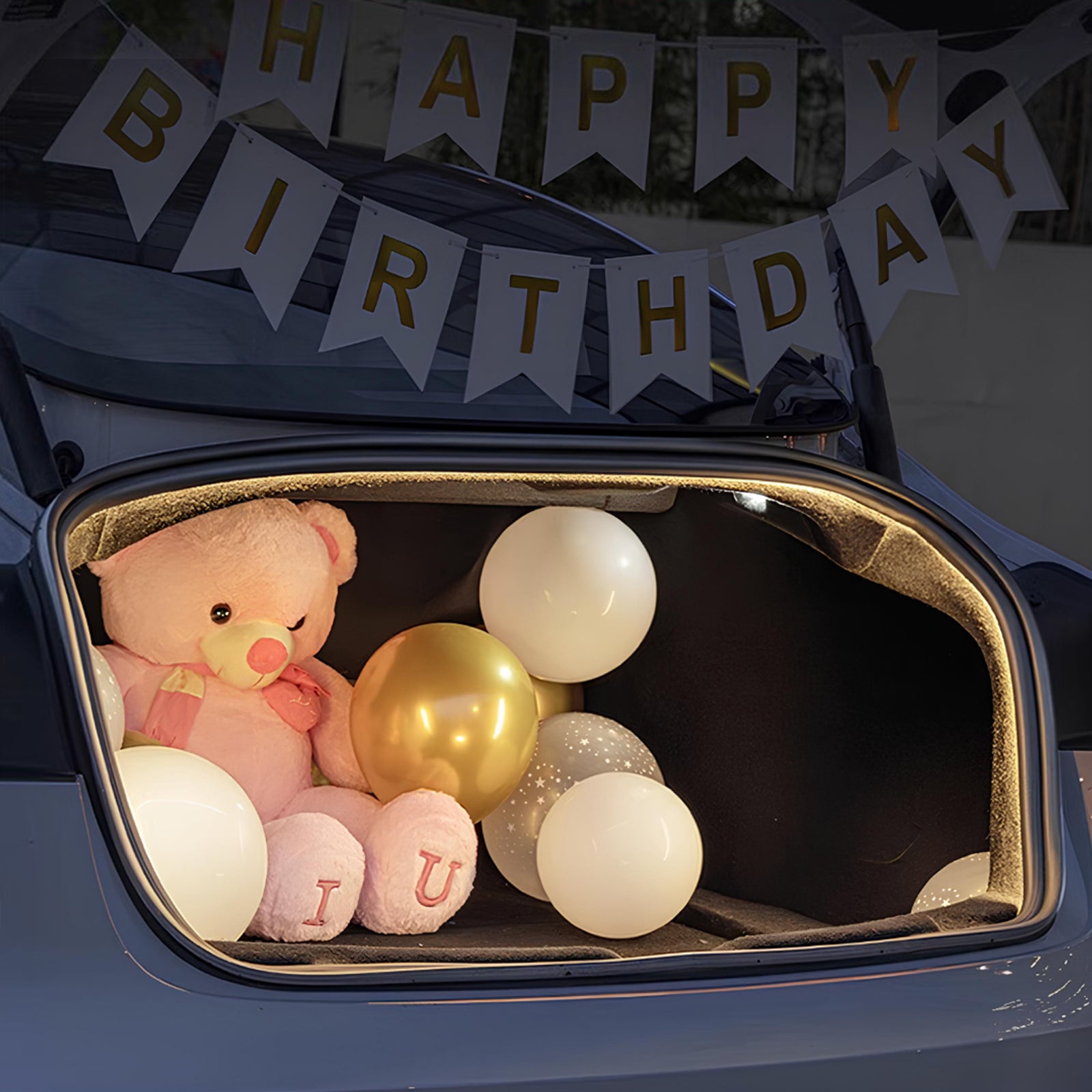 Fix Dark Trunk! Tesla Model 3 Highland 2024 Trunk LED Light Strip - Warm White 3000K Ambient Glow Auto On/Off | OEM Style Plug & Play