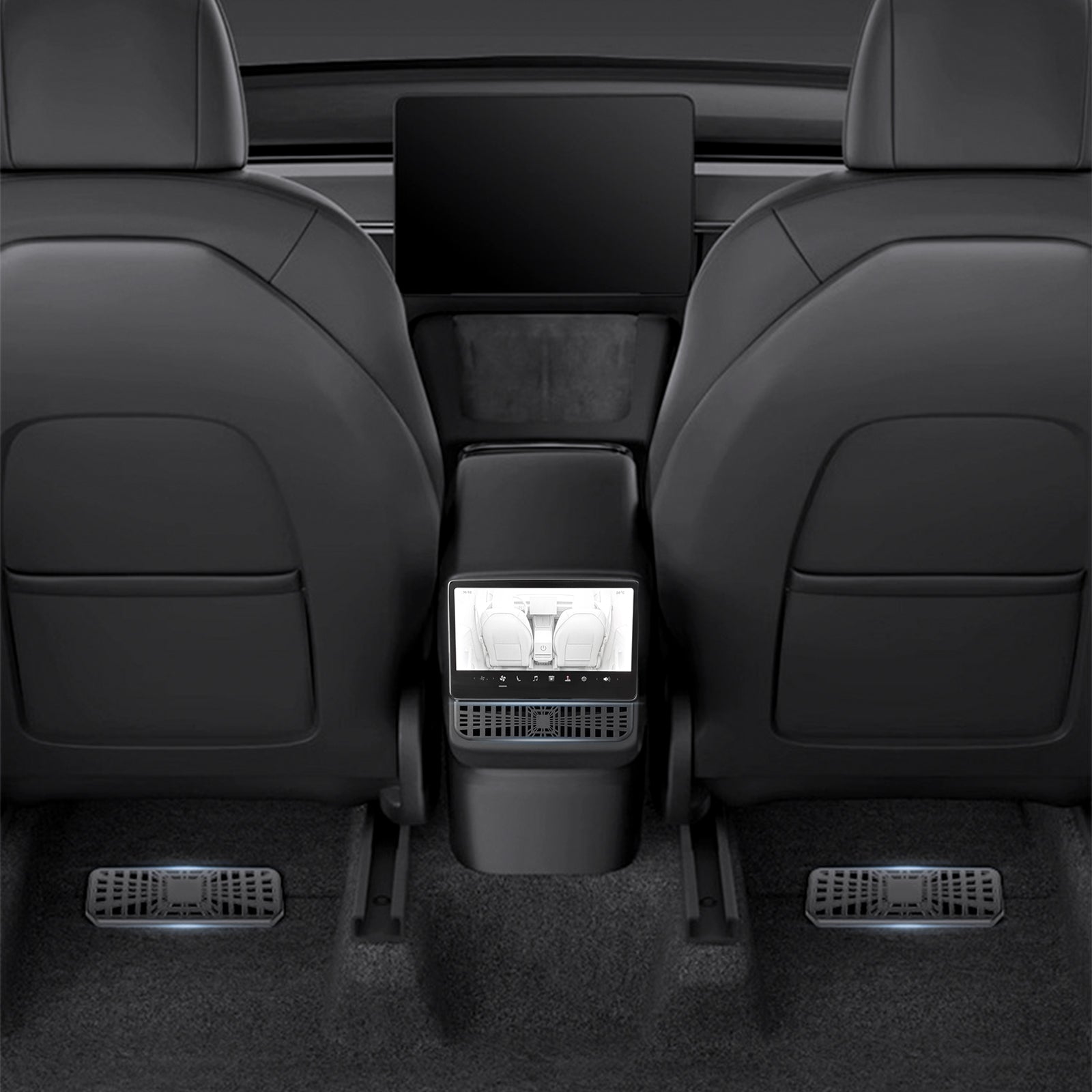 Tesla Model 3 Highland 2024 Under Seat/Rear Air Vent Cover - Dust Protection Guard, OEM Fit & Easy Installation