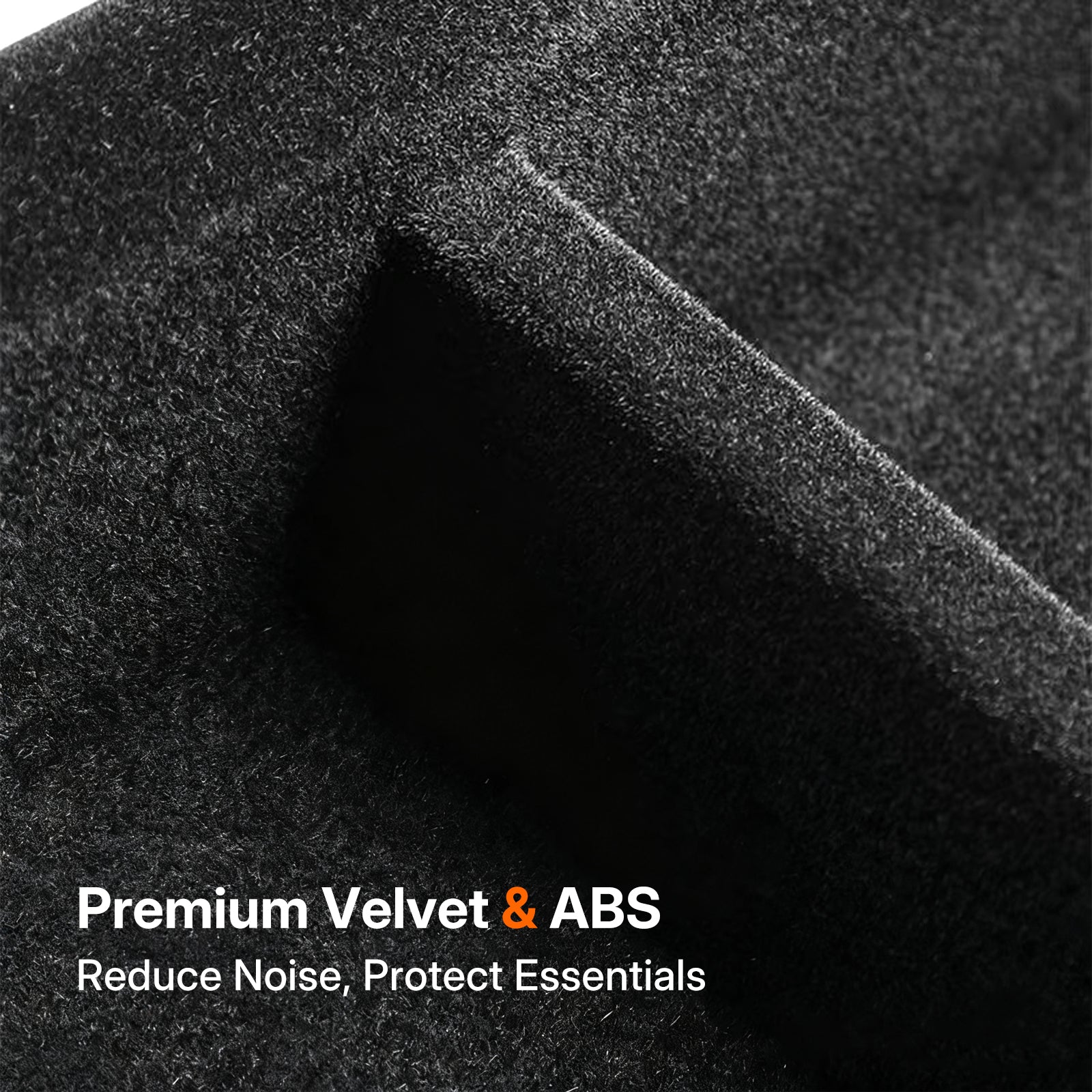 Tesla Model 3 Highland 2024 & Model Y Juniper 2025 Velvet Armrest Organizer - Premium Storage Tray, Anti-Scratch & Custom Fit