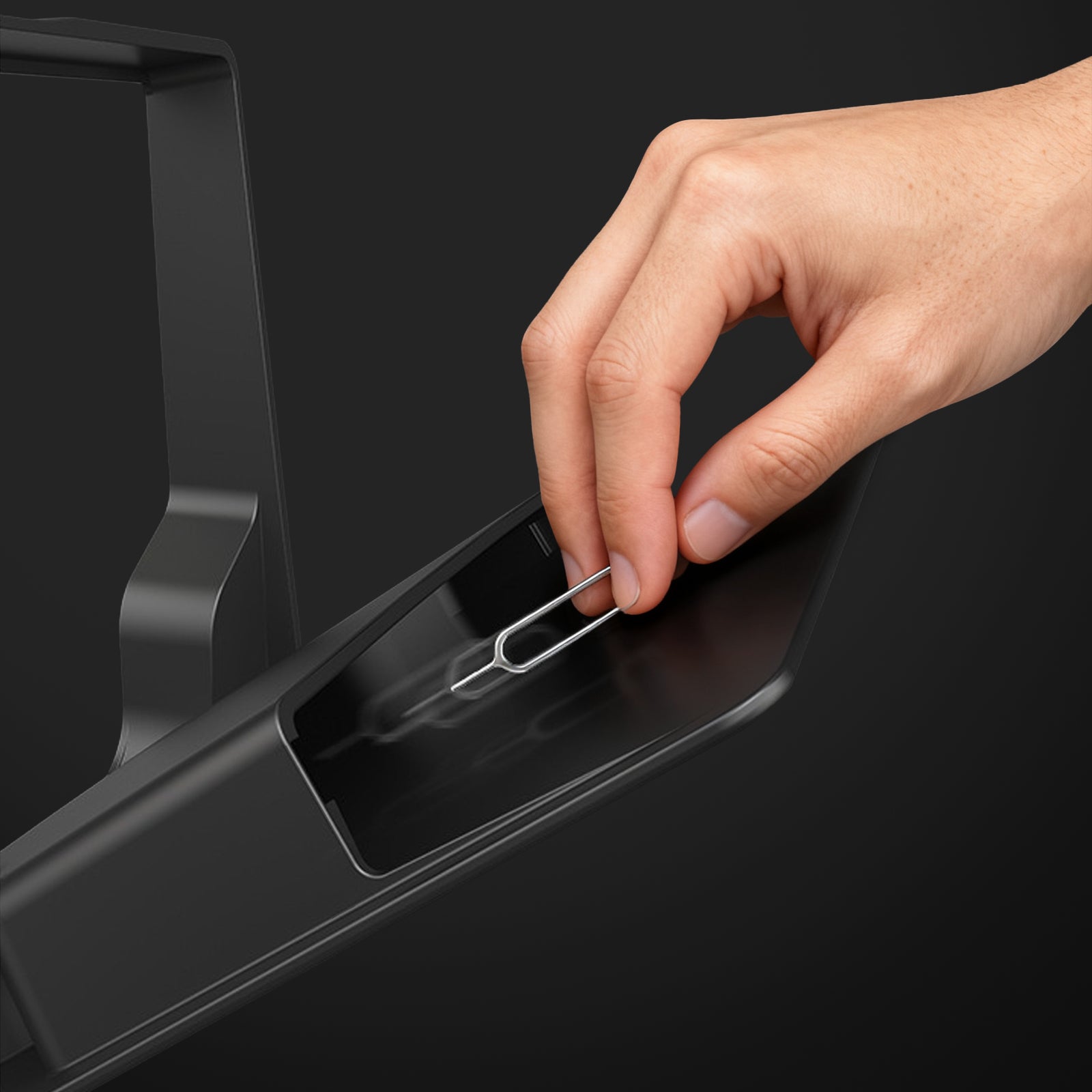 Tesla Model Y Juniper 2025 / Model 3 Highland 2024 Magnetic Armrest Organizer - Hidden Storage Box, Quick Access & OEM Fit