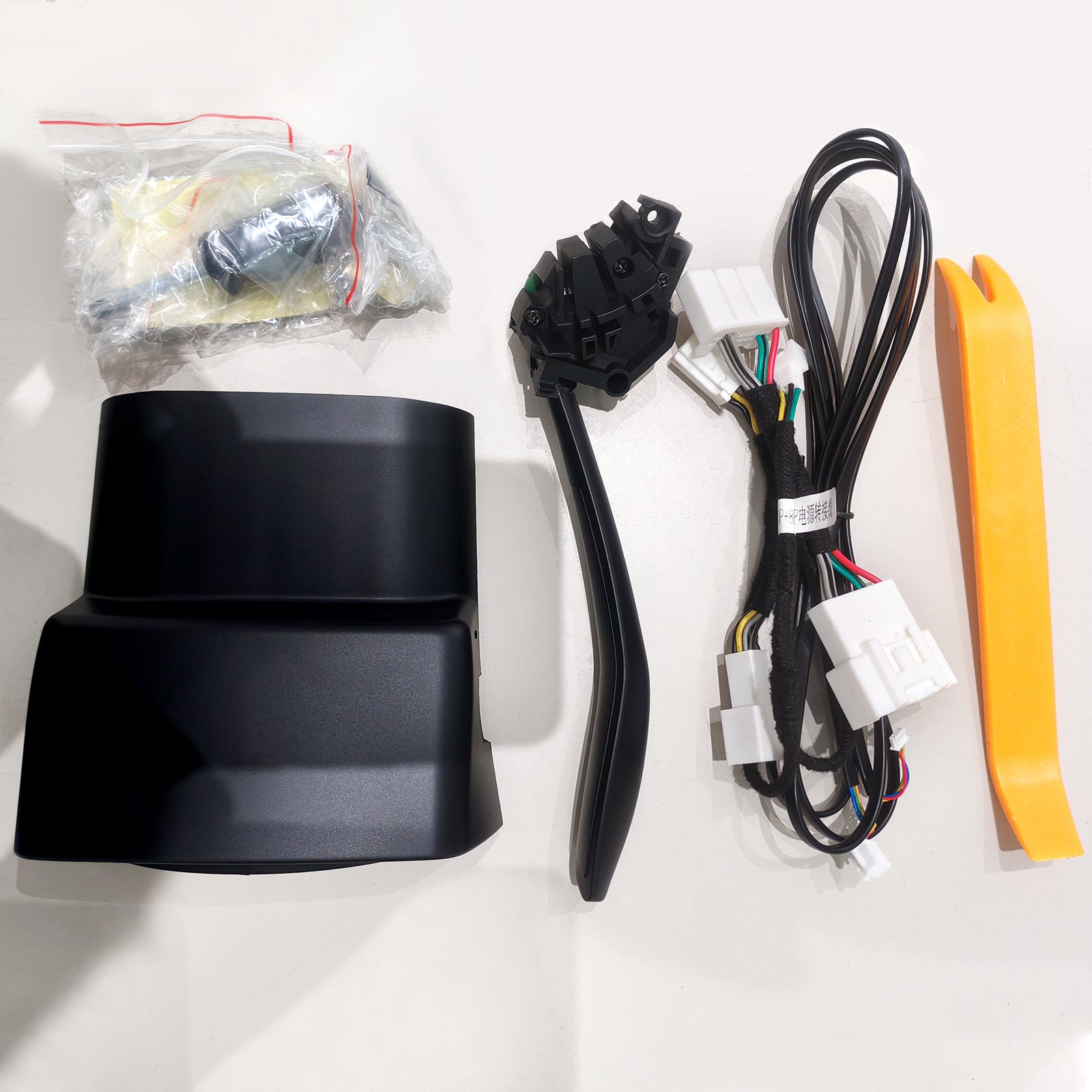 Tesla Model Y Juniper 2025 Gear Shift Stalk - OEM Style Smart Steering Wheel Upgrade Kit | Feel the Classic Gear Again.