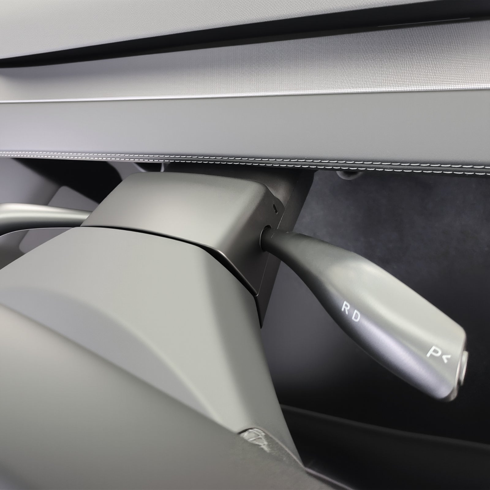 Tesla Model Y Juniper 2025 Gear Shift Stalk - OEM Style Smart Steering Wheel Upgrade Kit | Feel the Classic Gear Again.