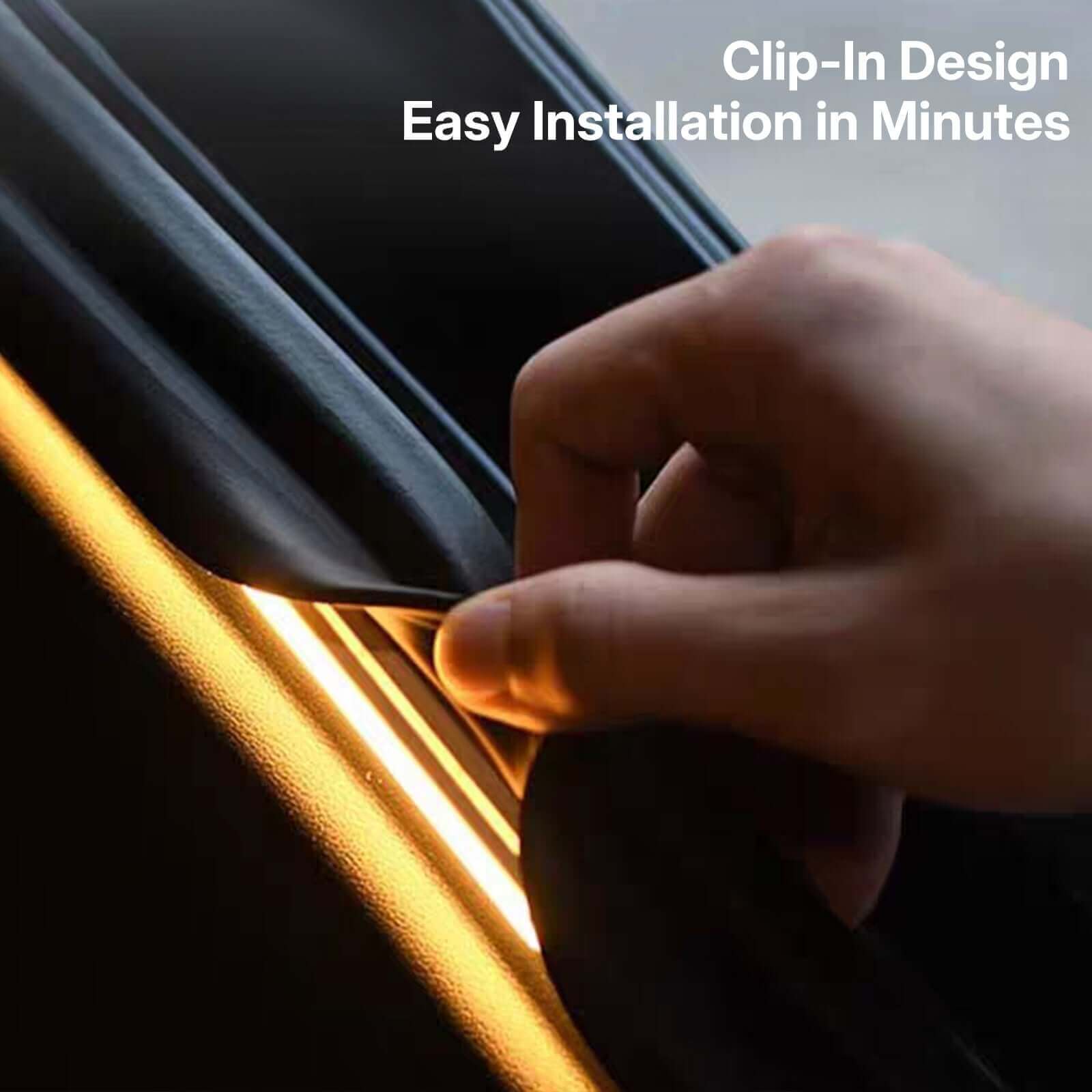 Fix Dark Trunk! Tesla Model Y Juniper 2025 Trunk LED Light Strip - Warm White 3000K Ambient Glow Auto On/Off | OEM Style Plug & Play.