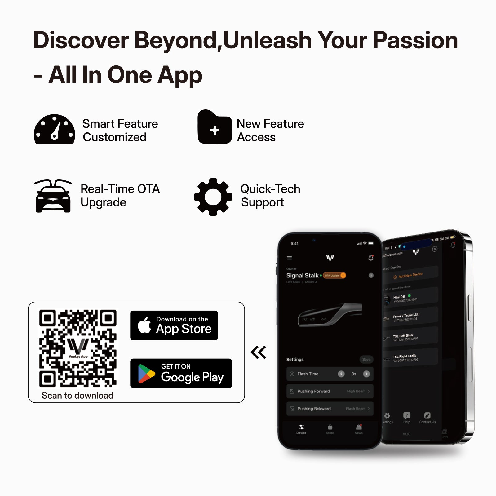 Upgrade Your Tesla Stalks! Model S/X 2021 Gear Shift & Turn Signal Stalk Kit | Smoother Feel