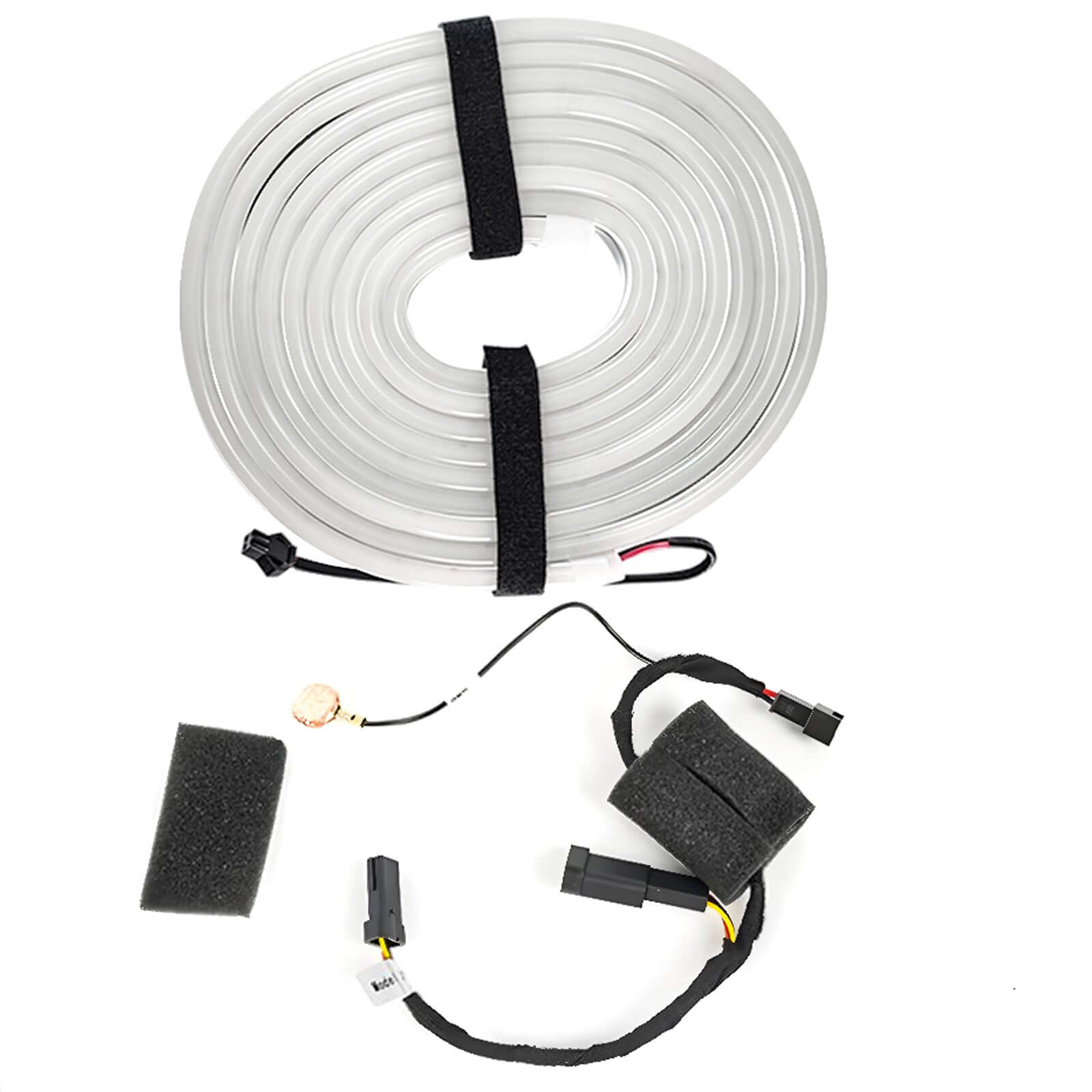 Fix Dark Frunk! Tesla Model Y Juniper 2025 Frunk LED Light Strip - Warm White 3000K Ambient Glow Auto On/Off | OEM Style Plug & Play.