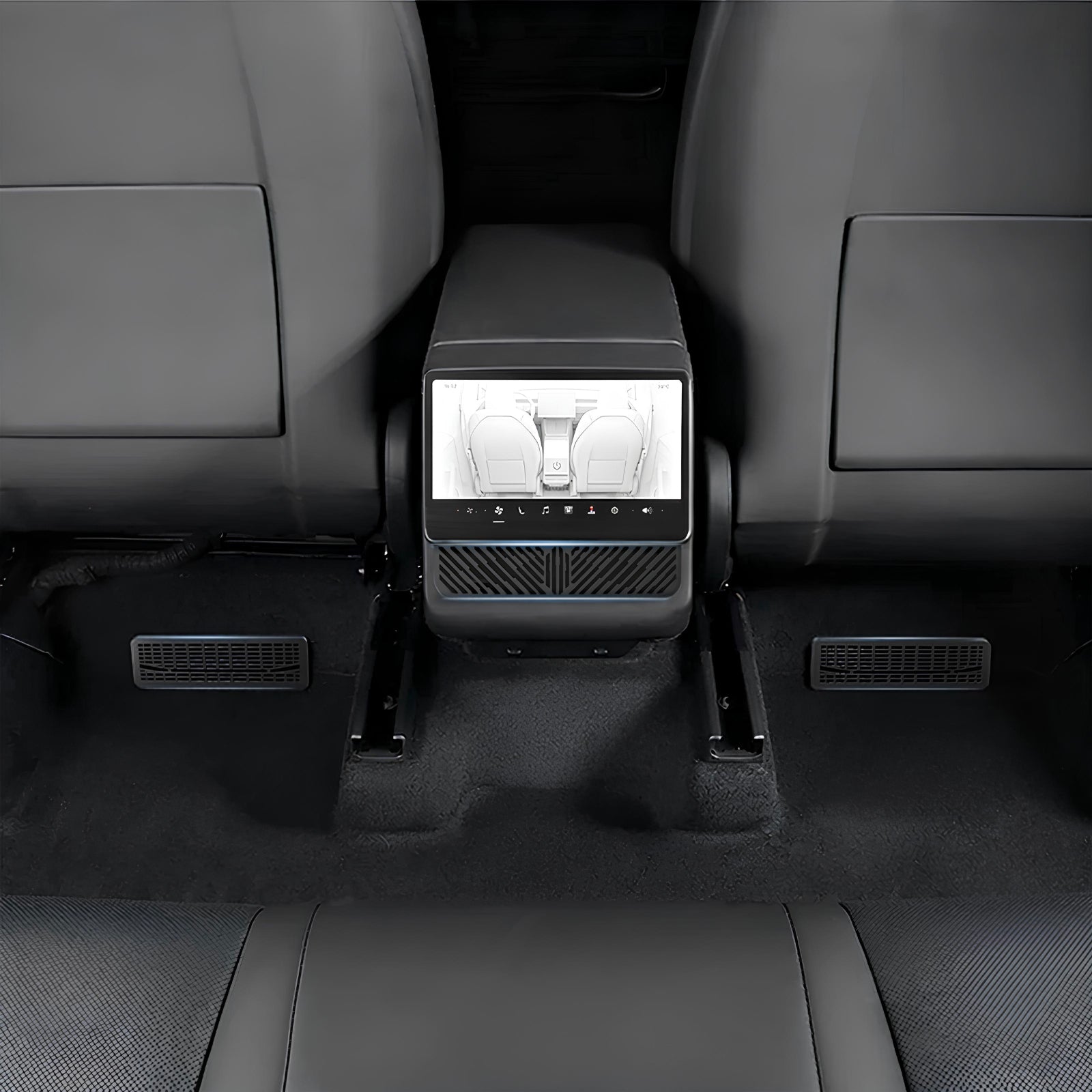 Tesla Model Y Juniper 2025 Under Seat/Rear Air Vent Cover - Dust Protection Guard, OEM Fit & Easy Installation