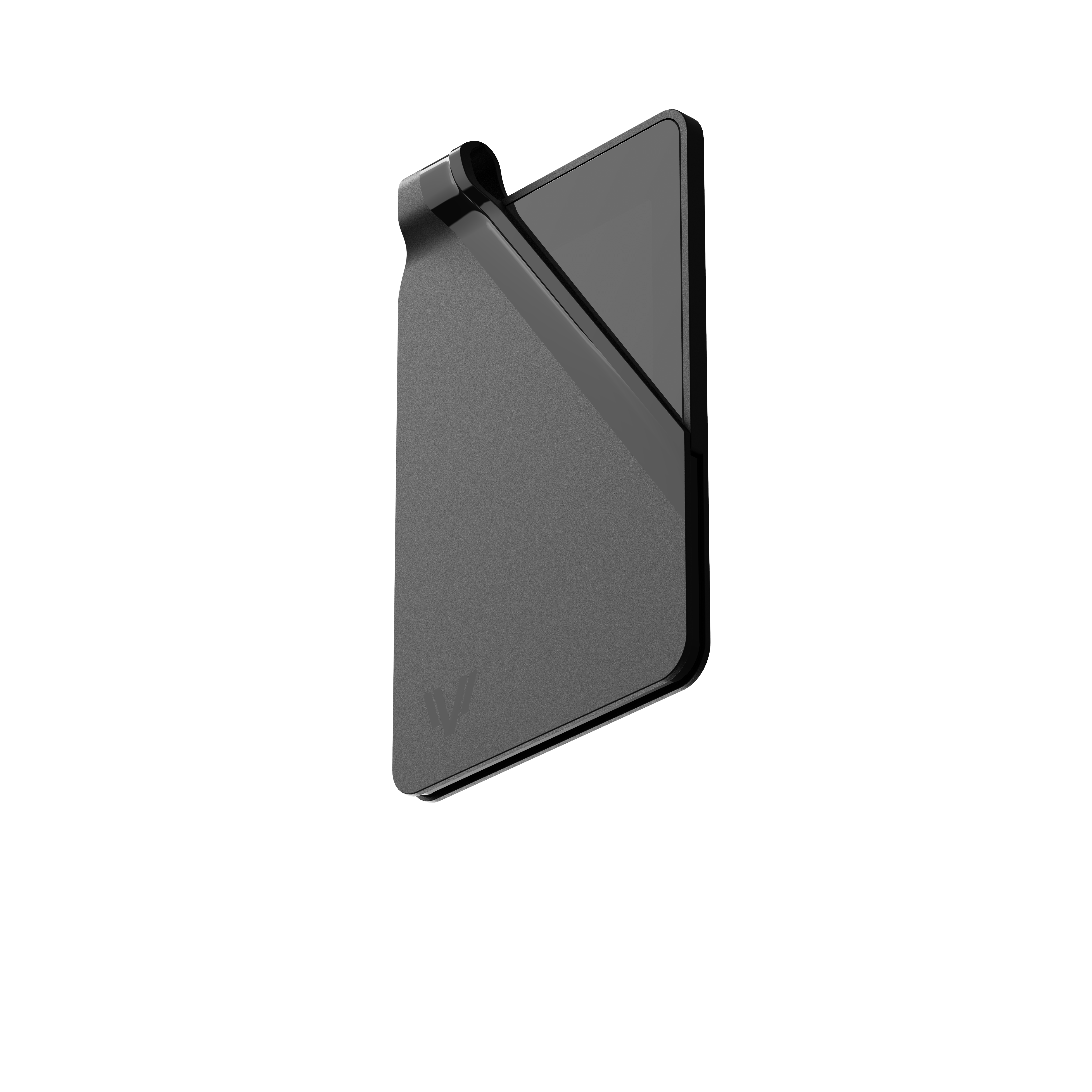 Tesla Key Card Holder - Magnetic Snap Cover & Reinforced Backplate | Installation in Seconds, No Tools!.