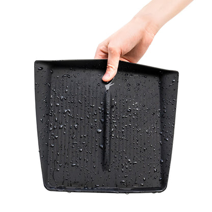 Tesla Model Y Juniper 2025 / Model 3 Highland 2024 Console Wireless Charging Pad - Anti-Slip Silicone Mat, 15W Fast Charging & OEM Fit