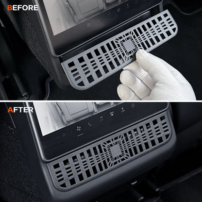 Tesla Model 3 Highland 2024 Under Seat/Rear Air Vent Cover - Dust Protection Guard, OEM Fit & Easy Installation