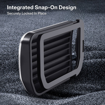 Aluminum Alloy Non-Slip Textured Accelerator Brake Pedal Covers for Tesla Model 3 / Y / 3 Highland 2024 / Y Juniper 2025 - Custom Upgrade Replacement Set - Easy Install