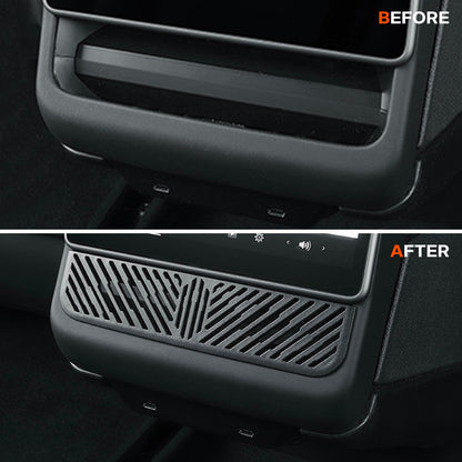Tesla Model Y Juniper 2025 Under Seat/Rear Air Vent Cover - Dust Protection Guard, OEM Fit & Easy Installation