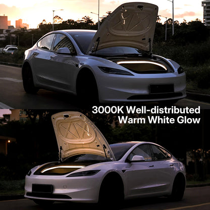 Frunk LED Ambient Light Strip for Tesla Model 3 Highland 2024