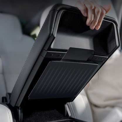 Tesla Model Y Juniper 2025 / Model 3 Highland 2024 Magnetic Armrest Organizer - Hidden Storage Box, Quick Access & OEM Fit