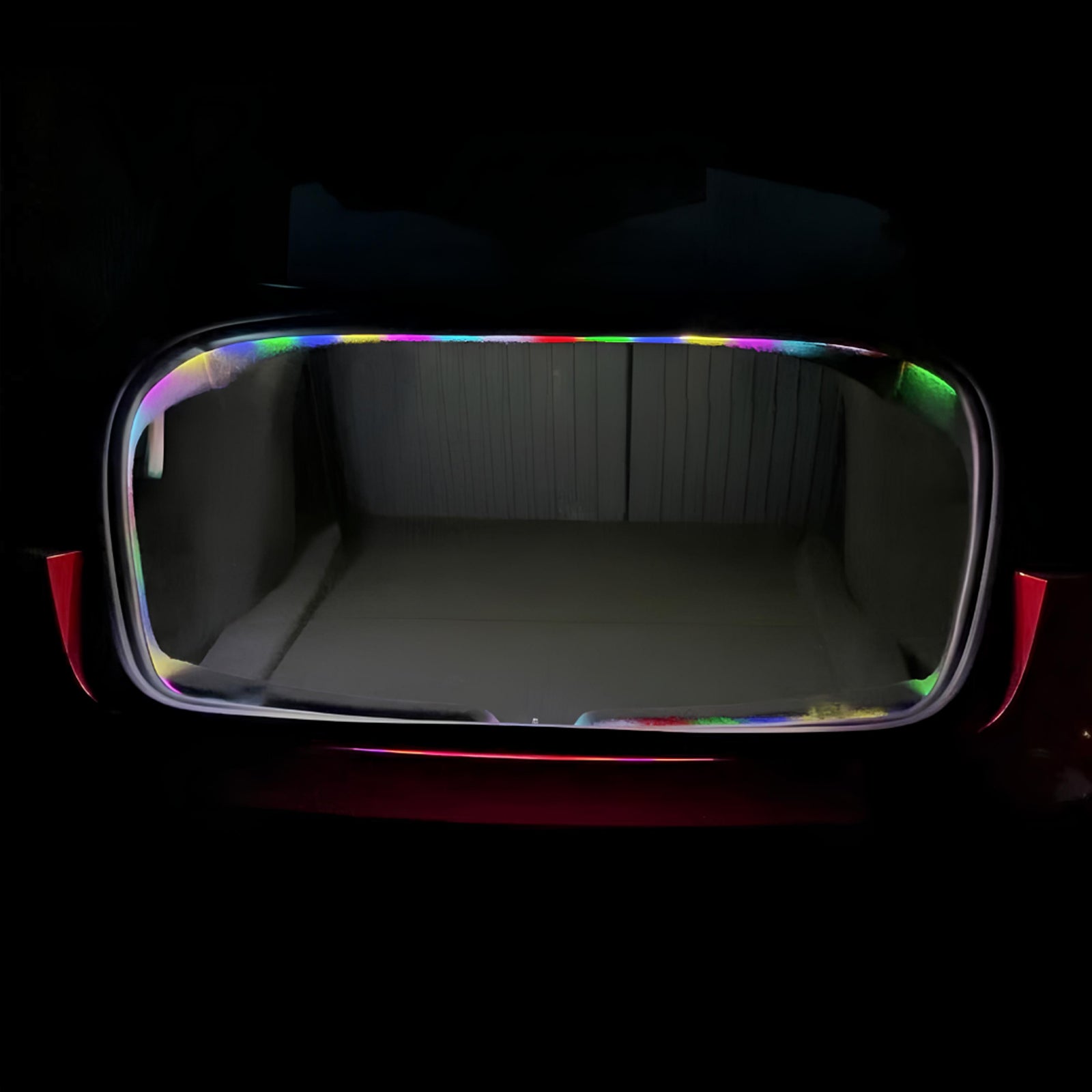 Tesla Model 3 / 3 Highland Trunk Light Pro - App-Controlled RGBIC 16M Color LED Strip, Show Mode & Dynamic Flow for DIY Ambiance