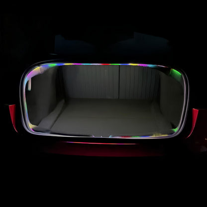 Tesla Model 3 / 3 Highland Trunk Light Pro - App-Controlled RGBIC 16M Color LED Strip, Show Mode & Dynamic Flow for DIY Ambiance
