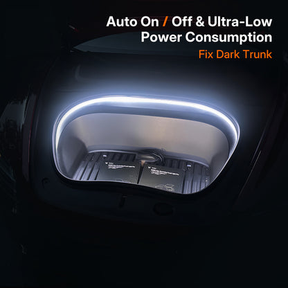 Tesla Model 3 / 3 Highland Frunk Light Pro - App-Controlled RGBIC 16M Color LED Strip, Show Mode & Dynamic Flow for DIY Ambiance