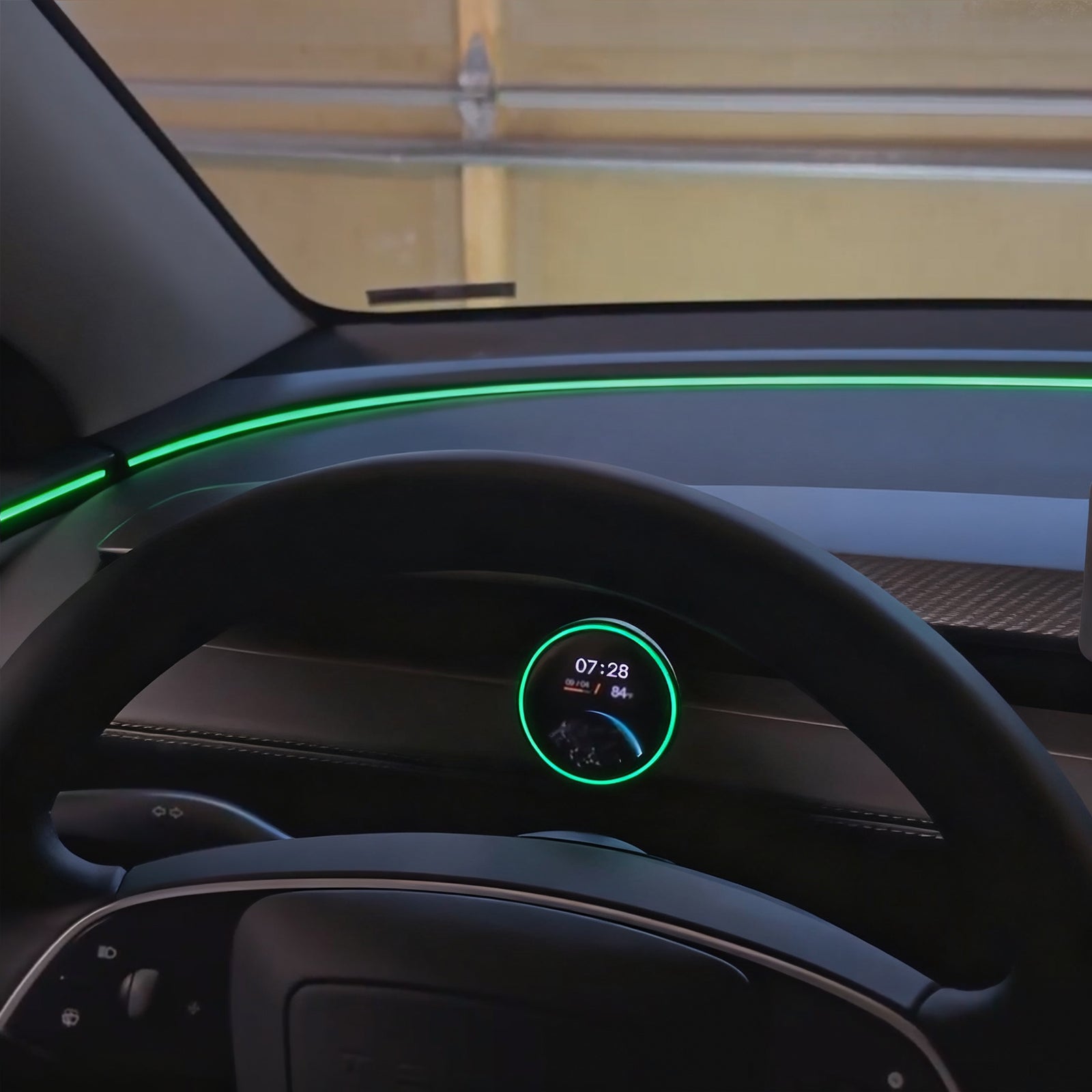 Tesla Model 3 Highland 2024 HUD Display - Wireless OLED Instrument Cluster | Upgraded Smart Mini Screen