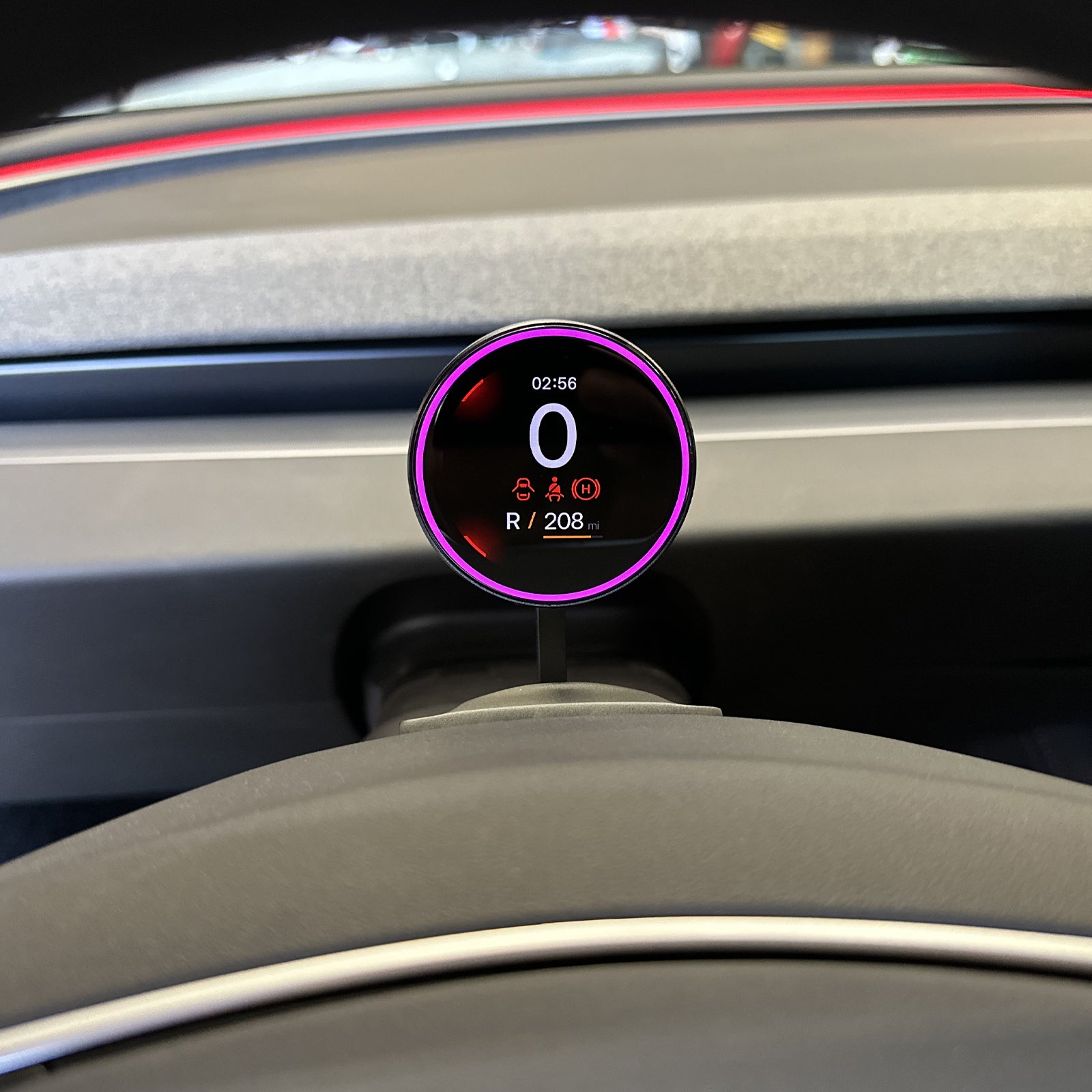 Tesla Model 3 Highland 2024 HUD Display - Wireless OLED Instrument Cluster | Upgraded Smart Mini Screen