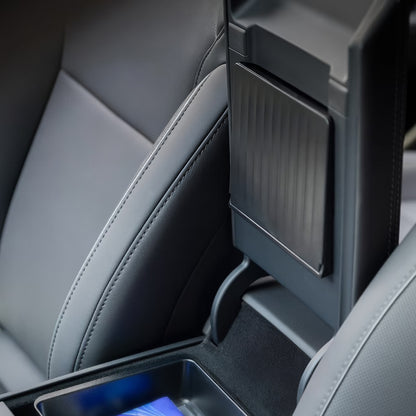 Tesla Model Y Juniper 2025 / Model 3 Highland 2024 Magnetic Armrest Organizer - Hidden Storage Box, Quick Access & OEM Fit