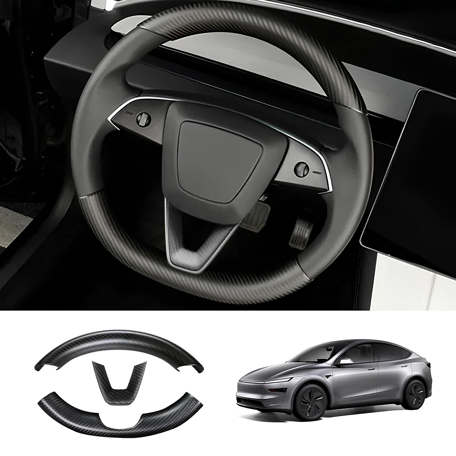 Levier de vitesse et levier de clignotants pour Tesla Model 3 Highland 2024