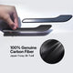 Real Dry Carbon Fiber Door Handle Cover Kit for Tesla Model 3 Highland 2024 & Y Juniper 2025 & 3 & Y | OEM Factory Fit