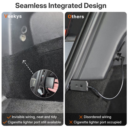 Tesla Model Y / Y Juniper Trunk Light Pro - App-Controlled RGBIC 16M Color LED Strip, Show Mode & Dynamic Flow for DIY Ambiance