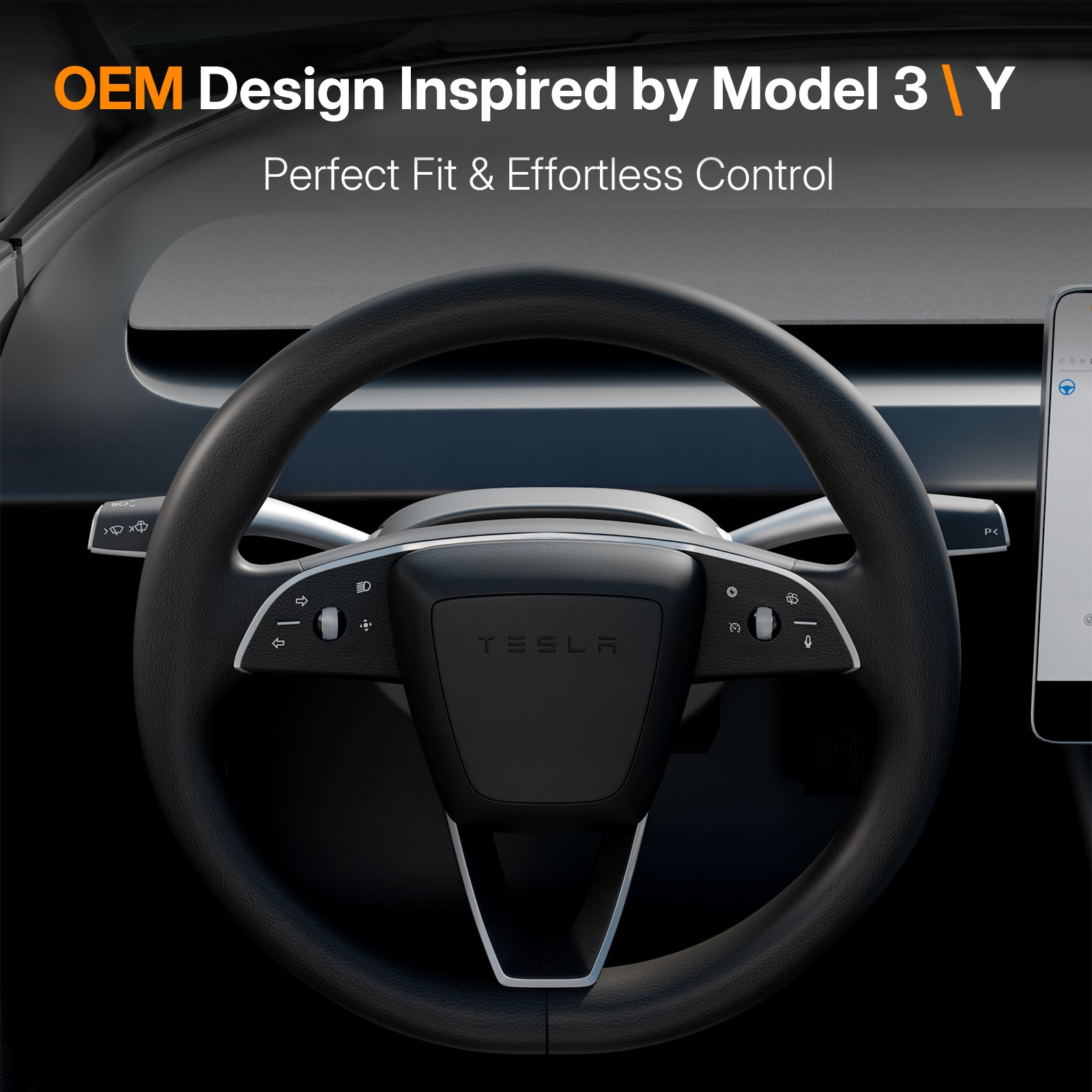 Tesla Model 3 Highland 2024 Gear Shift & Turn Signal Stalks [New Plus 2.0]