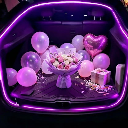 Tesla Model Y / Y Juniper Trunk Light Pro - App-Controlled RGBIC 16M Color LED Strip, Show Mode & Dynamic Flow for DIY Ambiance