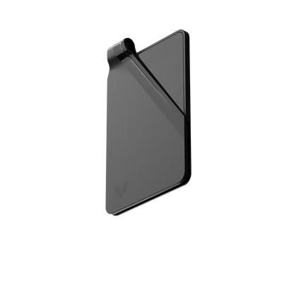 Tesla Key Card Holder - Magnetic Snap Cover & Reinforced Backplate | Installation in Seconds, No Tools！.