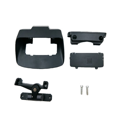 4-Way Adjustable Rotating Screen Mount Kit for Tesla Model 3/Y components including bracket and screws.